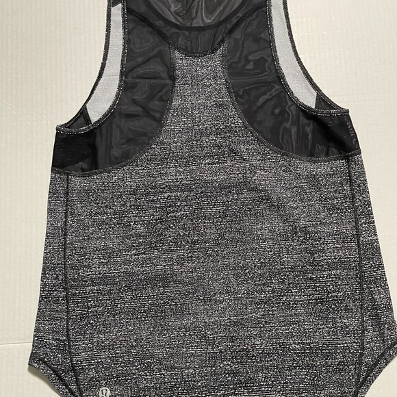 lululemon black mesh tank - Picture 3 of 3